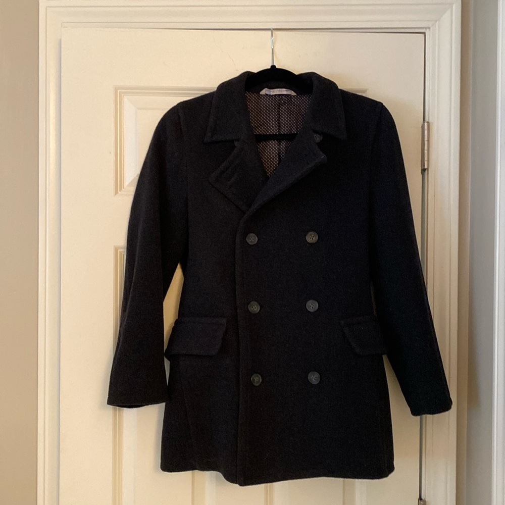 Nordstrom size 14 boys pea coat